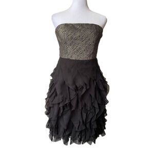 Minuet Strapless Party Formal Evening Cocktail Dress